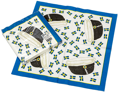 Servett med studentmotiv 20-pack