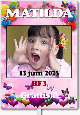 Studentskylt layout 3
