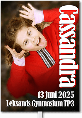 Studentskylt layout 5