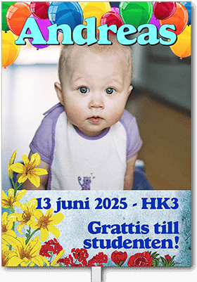 Studentskylt layout 9