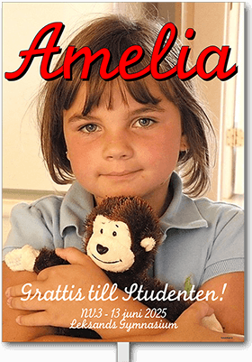 Studentskylt layout 20