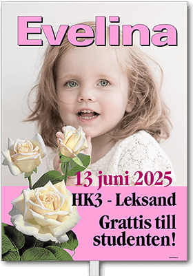 Studentskylt layout 43